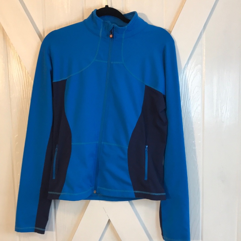 lululemon athletica Blue and Black Jacket